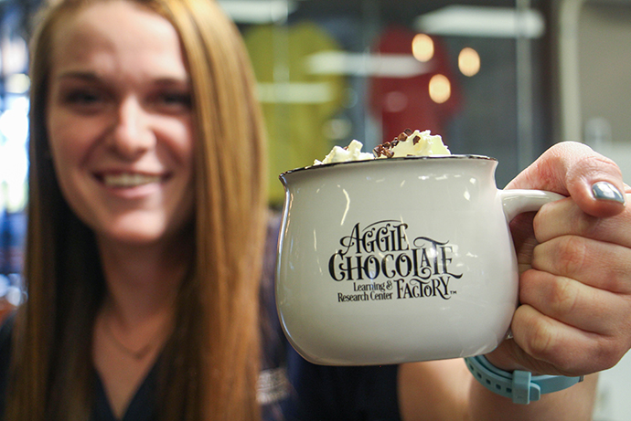 Aggie Chocolate mug