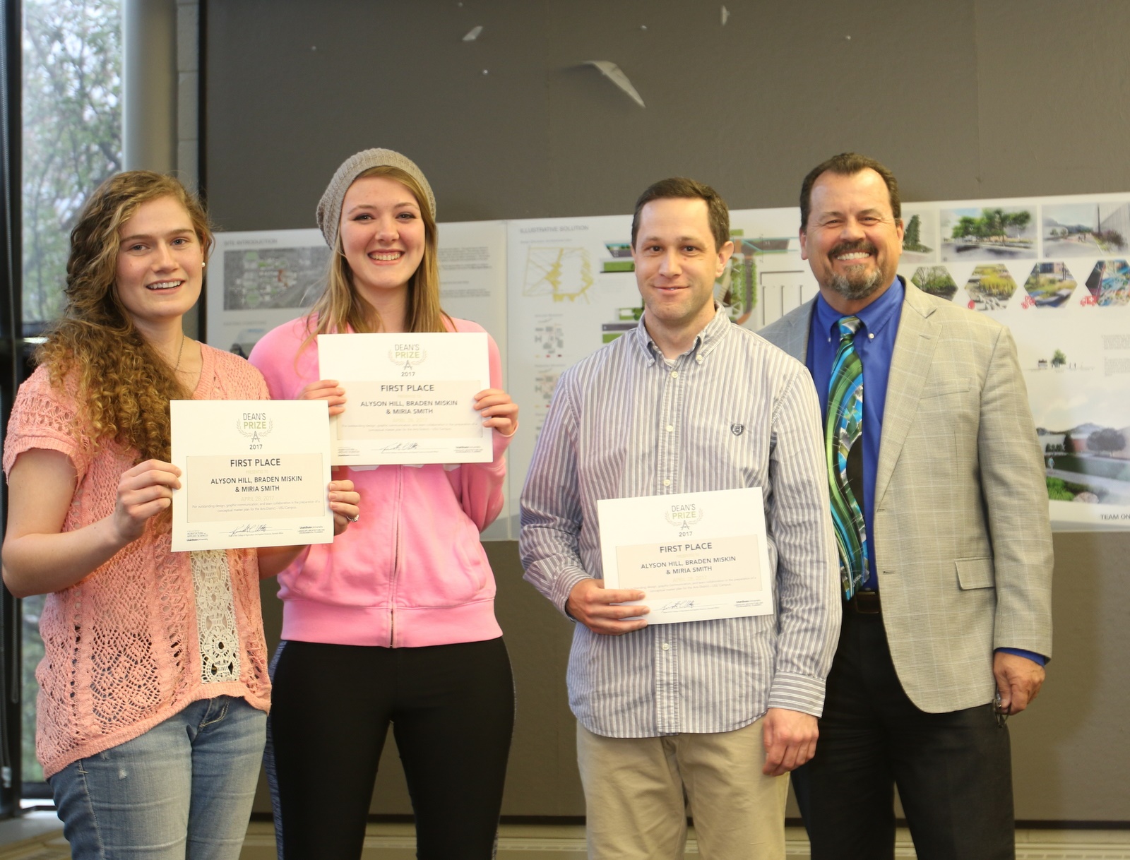 USU LAEP Students Receive Dean's Prize for Redesign Project