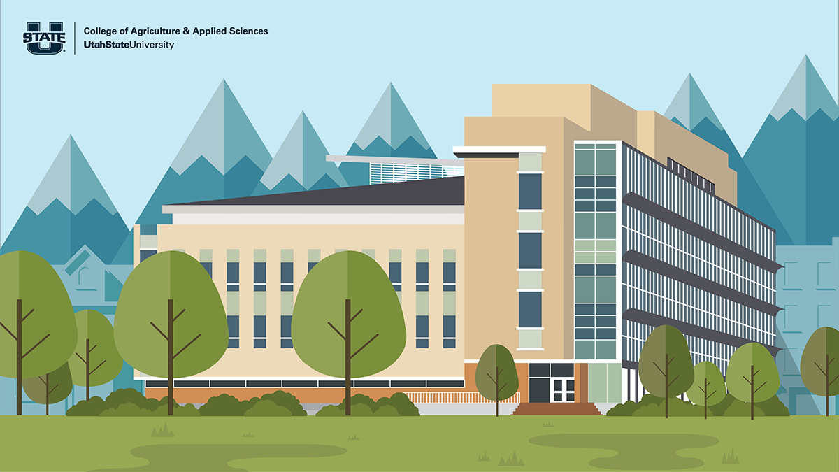 AGRS Building illustration - Zoom background