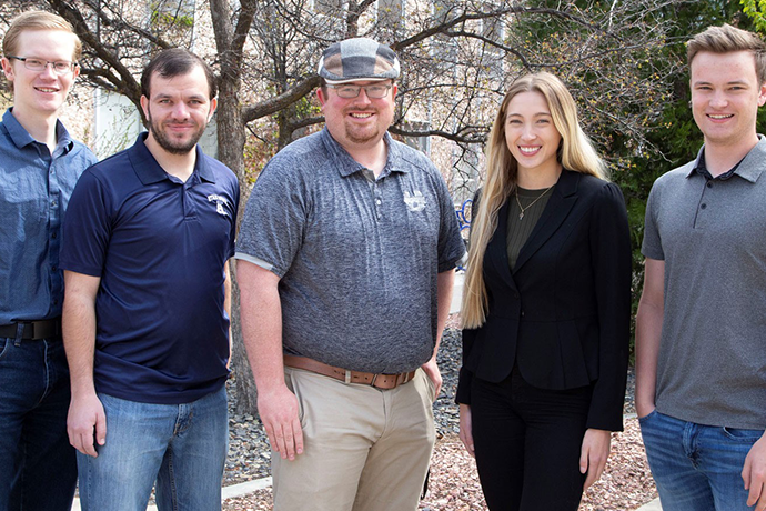 Civil Engineering Students Part of Interdisciplinary Team Recognized in National Competition