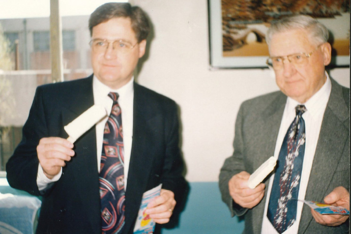 Reed and Professor C. Anthon Ernstrom