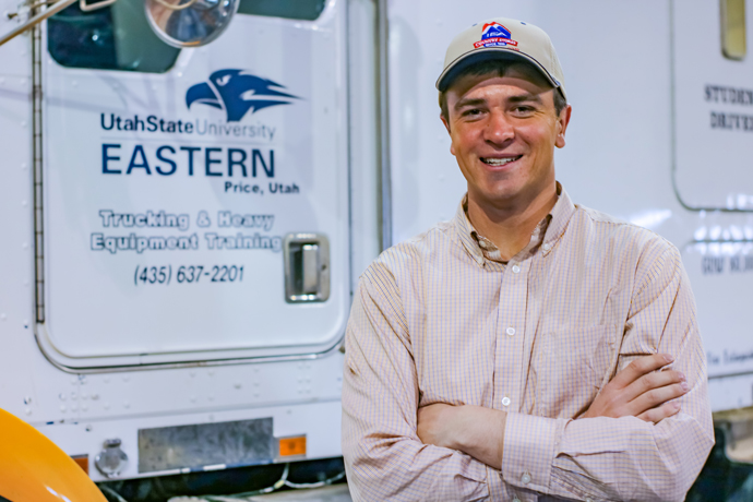 Hauling Your Food and Building Your Roads: USU Eastern Training Helps Fill Jobs that Keep the Country Running